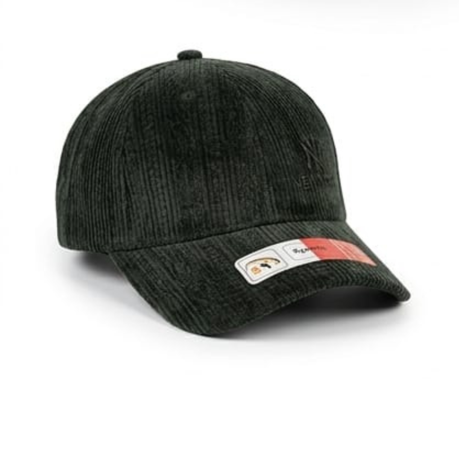 Unisex Ribbed Chenille Velvet Baseball Cap – Warm Winter NY Embroidered Curved Visor Cap