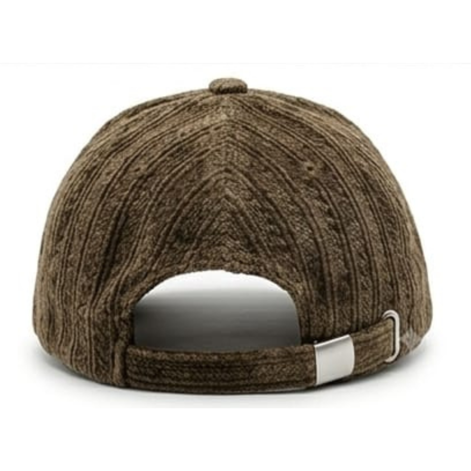 Unisex Ribbed Chenille Velvet Baseball Cap – Warm Winter NY Embroidered Curved Visor Cap
