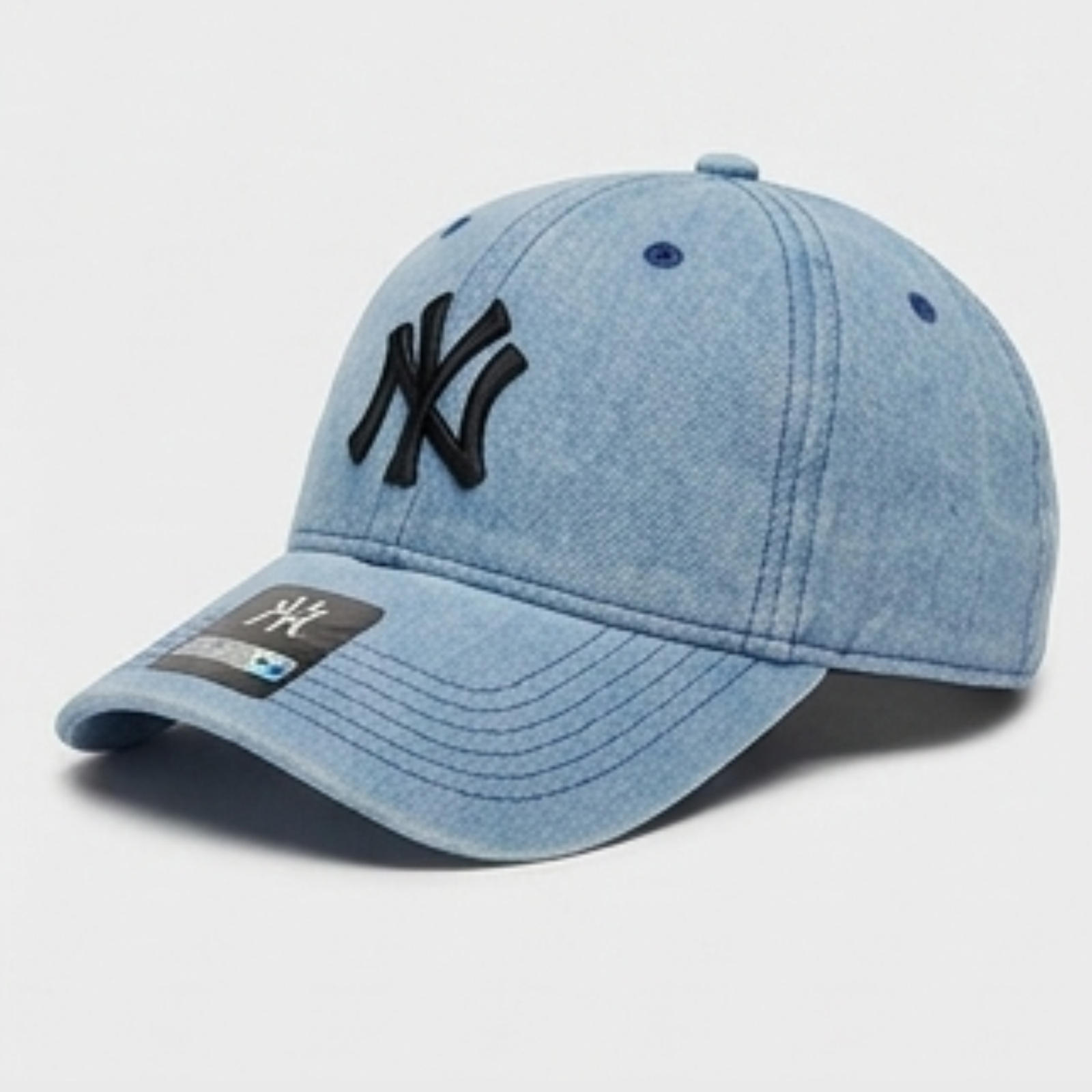 Premium Vintage Acid Wash Denim Baseball Cap (Unisex / Free Size)