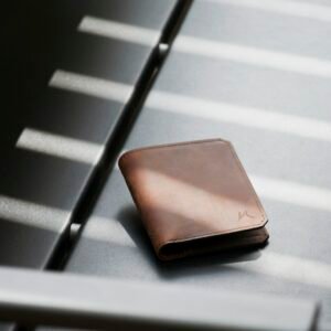 Minimal wallet product photograph for Layzan demo catalog